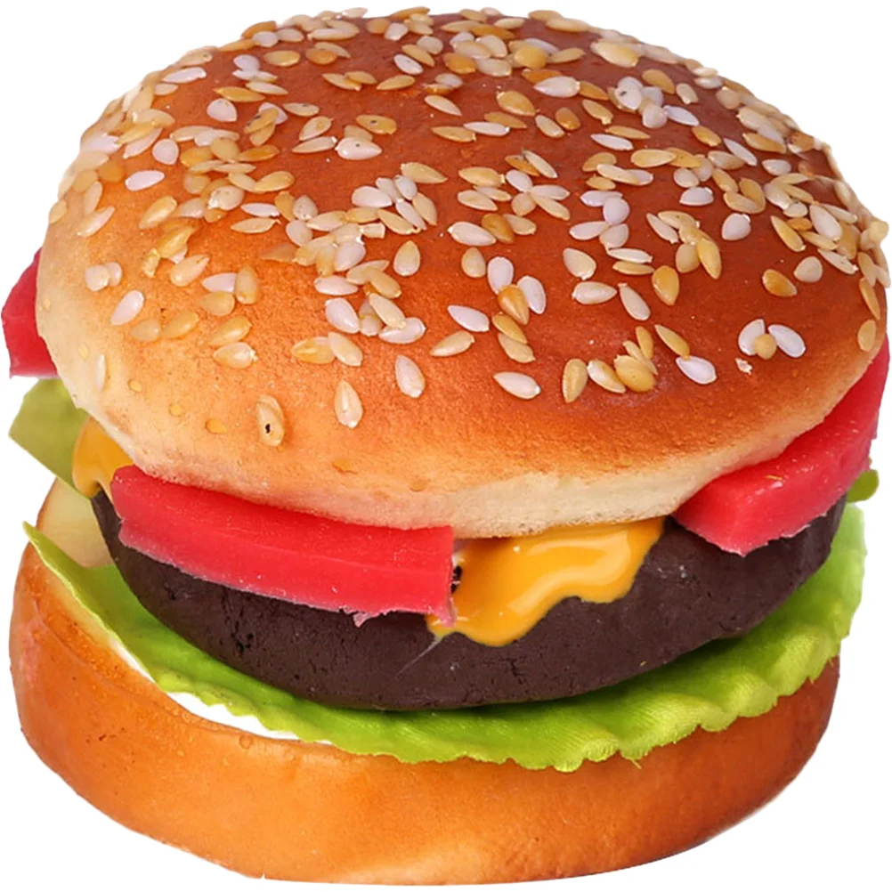 Artificial Bread Fake Models Simulation Food Props Realistic Burger Plastic Play Food Display Props
Artificial Bread Fake Models Simulation Food Props Realistic Burger Plastic Play Food Display Props