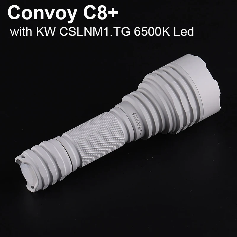 

Mao Convoy C8 Plus Led Flashlight with KW CSLNM1.TG 6500K Portable Torch Flash Light Camping Hunting Fishing Police 18650 Lamp