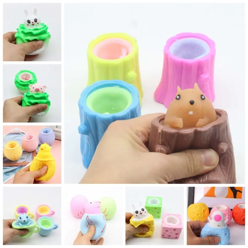 Tea Cup Squirrel Pop Up Mouse and Cheese Interesting Cabbage Rabbit Cabbage Pig Random Color Mouse and Cheese Kids Gift 
Tea Cup Squirrel Pop Up Mouse and Cheese Interesting Cabbage Rabbit Cabbage Pig Random Color Mouse and Cheese Kids Gift