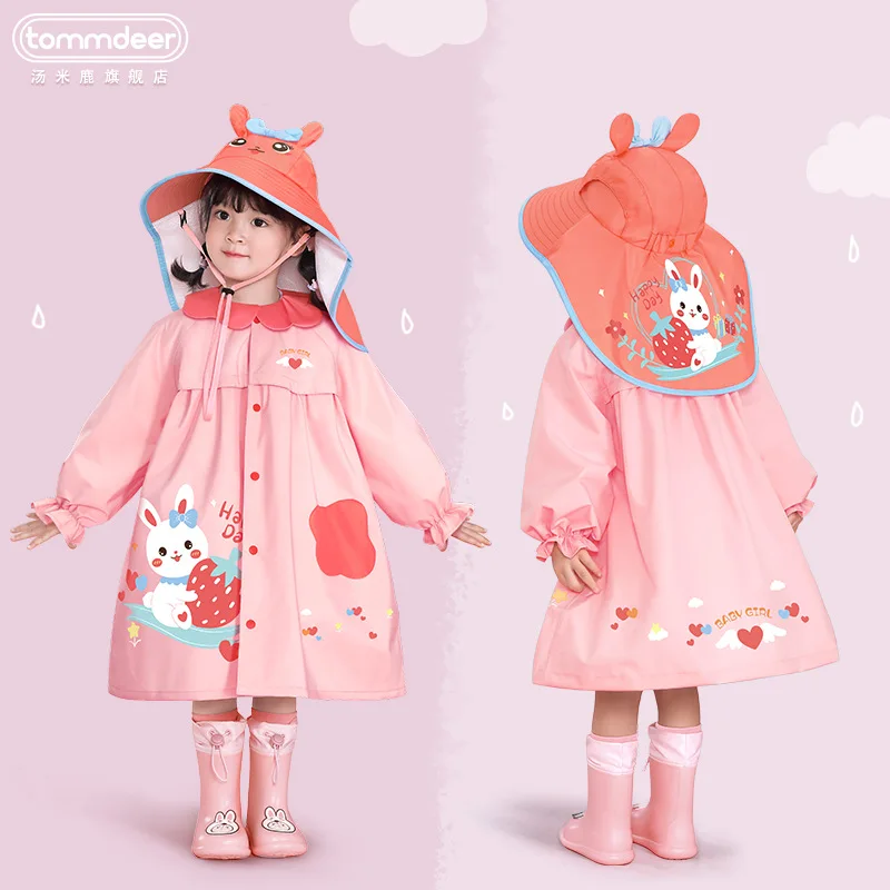 Children's raincoat wholesale girls girls kindergarten children rain clothing new school primary school girl baby poncho
Children's raincoat wholesale girls girls kindergarten children rain clothing new school primary school girl baby poncho