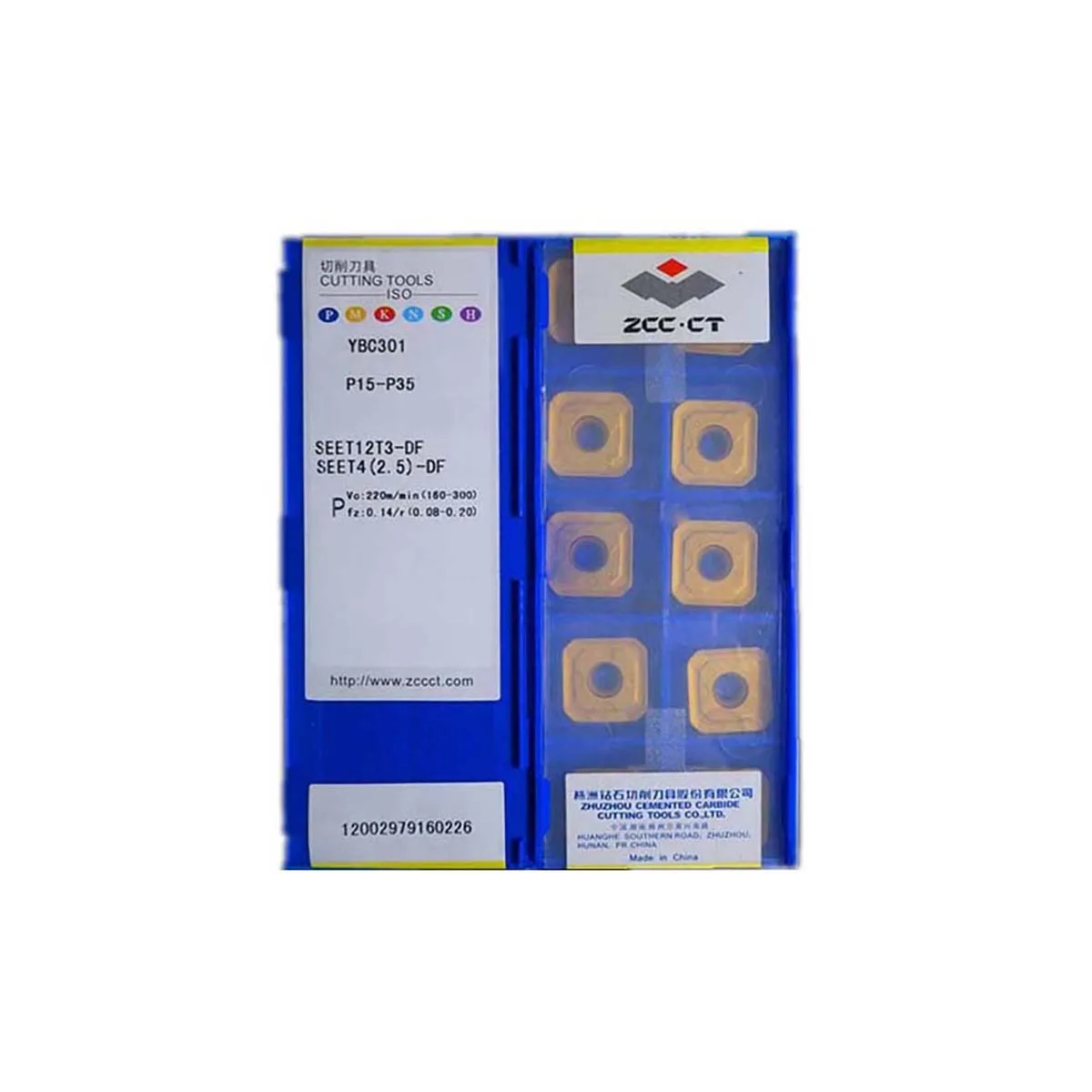 ZCC CT 100% Original SEET SEET1203 SEET120308PER SEET09T308PER SEET12T3 PM YBD252 Milling And Turning Milling Cutter
ZCC CT 100% Original SEET SEET1203 SEET120308PER SEET09T308PER SEET12T3 PM YBD252 Milling And Turning Milling Cutter