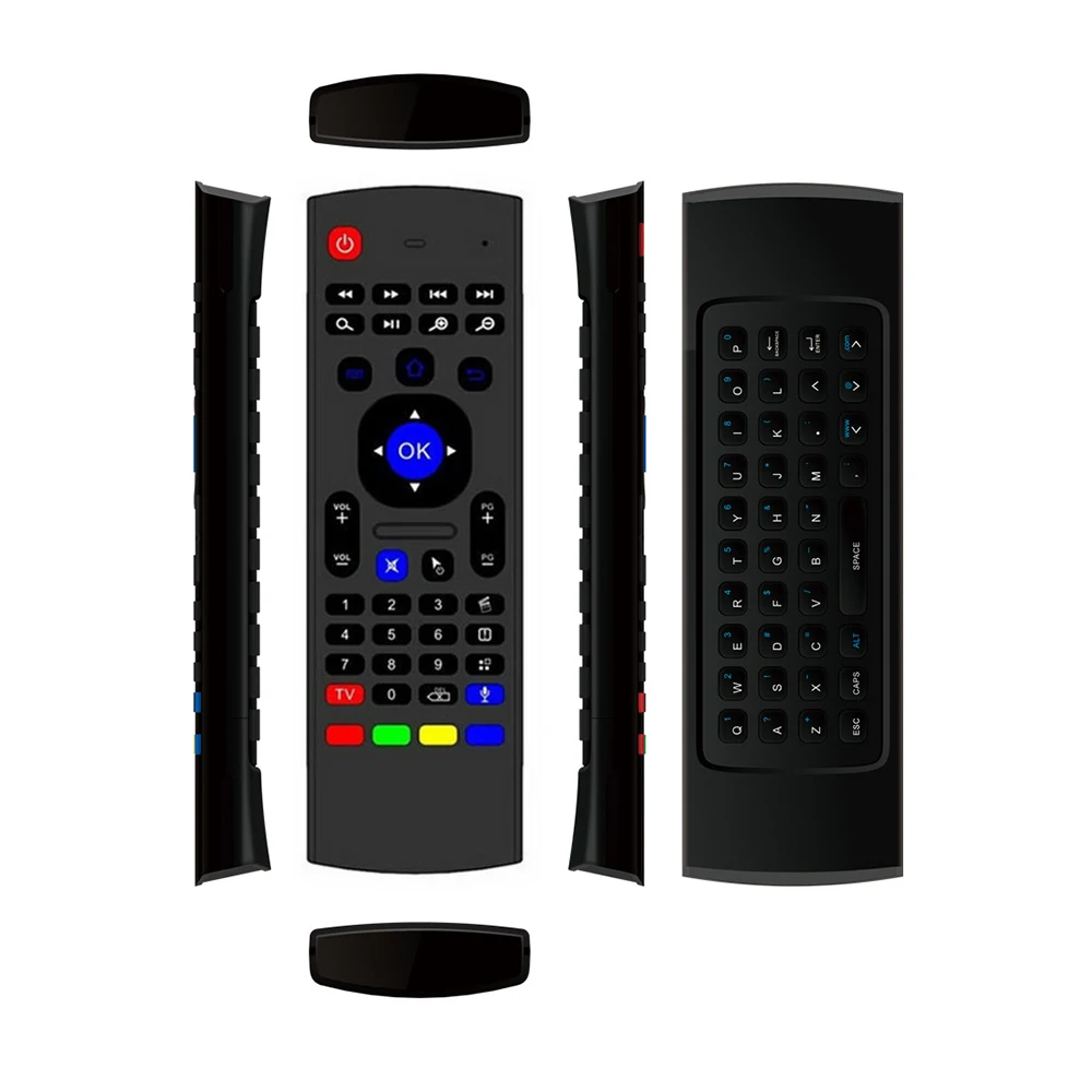 

2.4GHz Wireless MX3 Air Mouse Mini Keyboard Voice Backlit Remote Control IR Learning Remote Control For PC/Android/TV Box