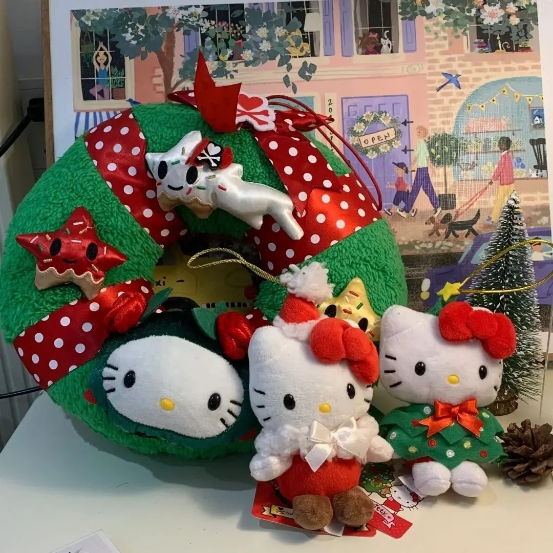 Super Cute Christmas Series DIY Christmas Tree Bag Keychain Pendants Niche Handmade Anime Push Hello Kitty Sanrio Push
Super Cute Christmas Series DIY Christmas Tree Bag Keychain Pendants Niche Handmade Anime Push Hello Kitty Sanrio Push