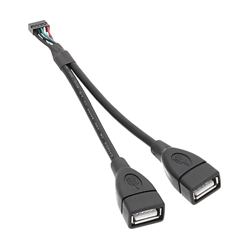 Два USB-разъема на передней панели, материнская плата, 9-контактный 10-контактный разъем USB 2,0 типа A, гнездовой, Прямая
Два USB-разъема на передней панели, материнская плата, 9-контактный 10-контактный разъем USB 2,0 типа A, гнездовой, Прямая