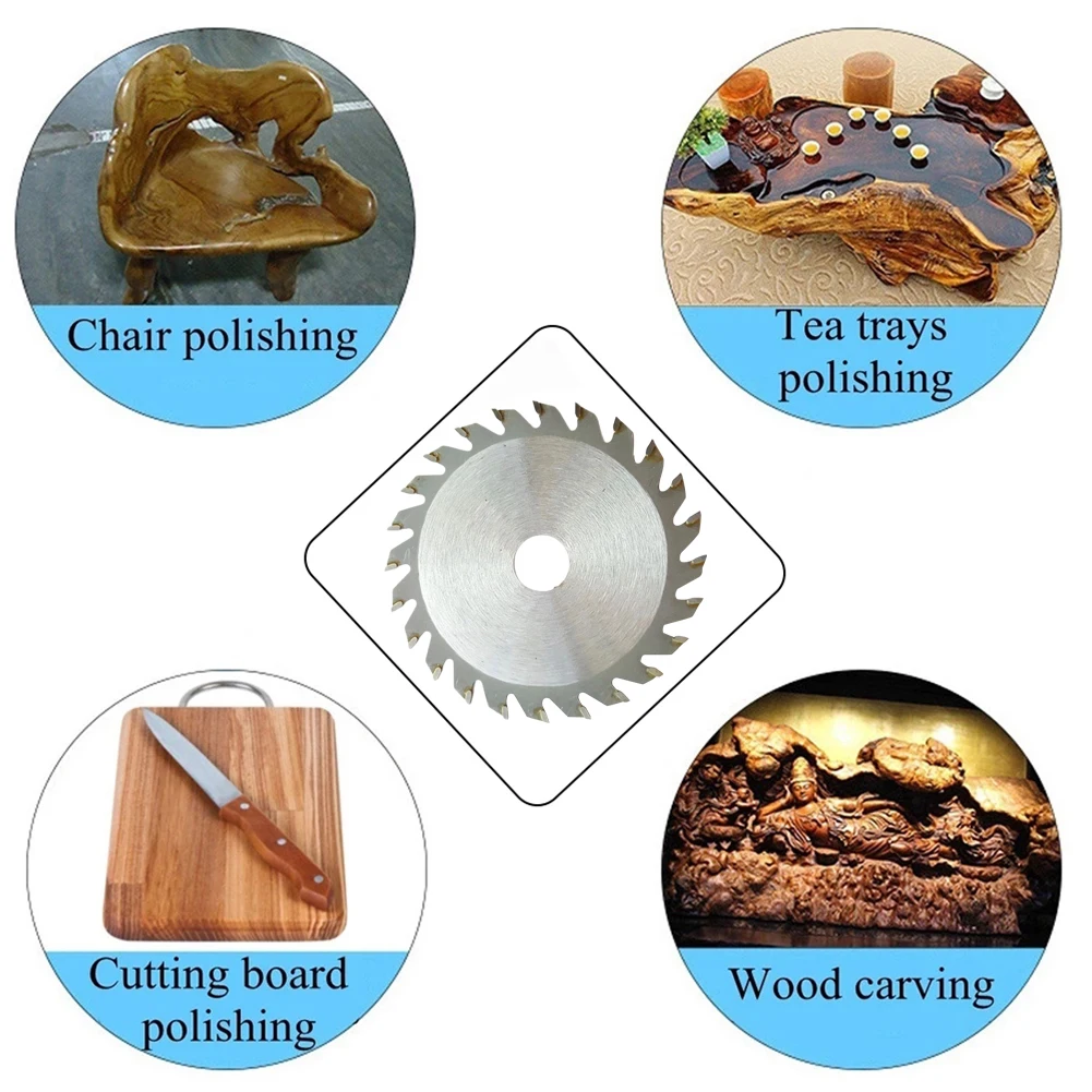 Saw Blade Premium 85X15mm Circular Saw Blade 36T CT Carbide Tipped For Wood Cutting Tool Smooth & Burr Free Cuts
Saw Blade Premium 85X15mm Circular Saw Blade 36T CT Carbide Tipped For Wood Cutting Tool Smooth & Burr Free Cuts