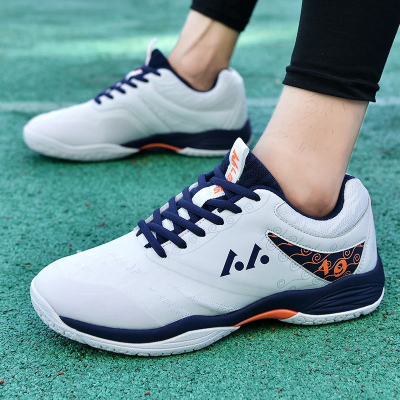 Mens Womens Tennis Shoes Couples Athletics Grand Sneakers Professional Volleyball Badminton Shoes Size 36-46 Training Sneakers
Mens Womens Tennis Shoes Couples Athletics Grand Sneakers Professional Volleyball Badminton Shoes Size 36-46 Training Sneakers