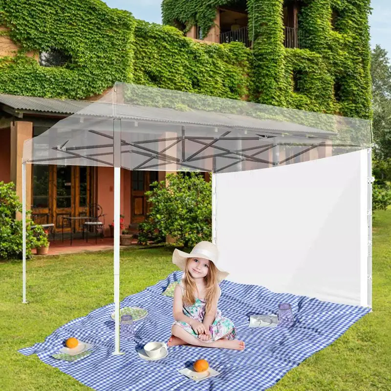 

Sunshade Sidewall 4-Corners Outdoor Tarpaulin Cover Shade for Tent Net Garden Sun Shelter HDPE Fabric Shading Waterproof sunShad