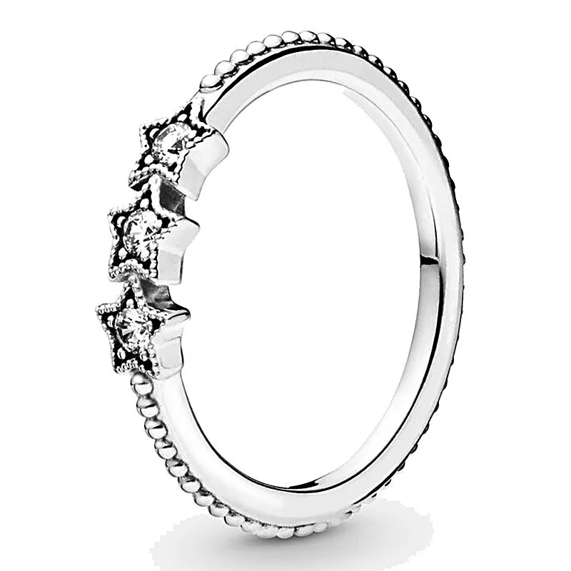 Authentic 925 Sterling Silver Sparkling Celestial Stars With Crystal Ring For Women Wedding Party Europe Fashion Jewelry
Authentic 925 Sterling Silver Sparkling Celestial Stars With Crystal Ring For Women Wedding Party Europe Fashion Jewelry