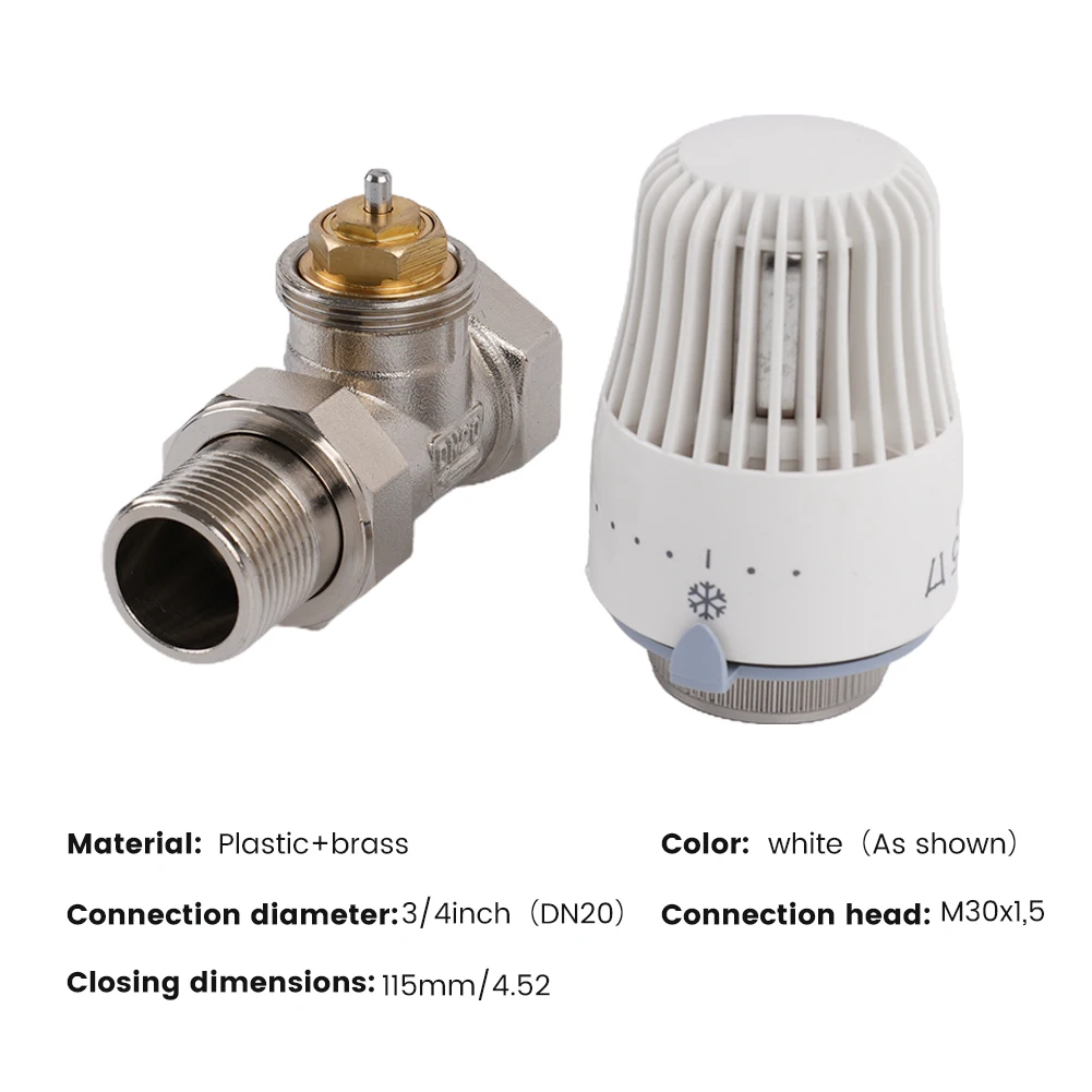 Brand New Valve Body Controller Valve Thermostatic 5 M30x1 Plastic+brass Return Temperature Underfloor Heating
Brand New Valve Body Controller Valve Thermostatic 5 M30x1 Plastic+brass Return Temperature Underfloor Heating