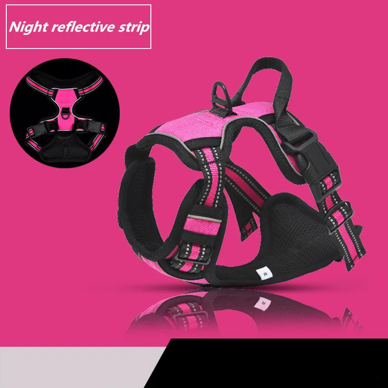 Pet Reflective Dog Harness Medium Large Dog Lead Walking Running Leashes Dogs Chest Strap Vest
Pet Reflective Dog Harness Medium Large Dog Lead Walking Running Leashes Dogs Chest Strap Vest