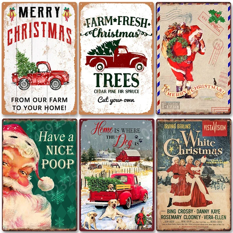 Christmas Metal Tin Sign Santa Claus Vintage Plaque Bar Cafe Pub Club Garage Farmhouse Decor Plate Home Room Decoration Posters
Christmas Metal Tin Sign Santa Claus Vintage Plaque Bar Cafe Pub Club Garage Farmhouse Decor Plate Home Room Decoration Posters
