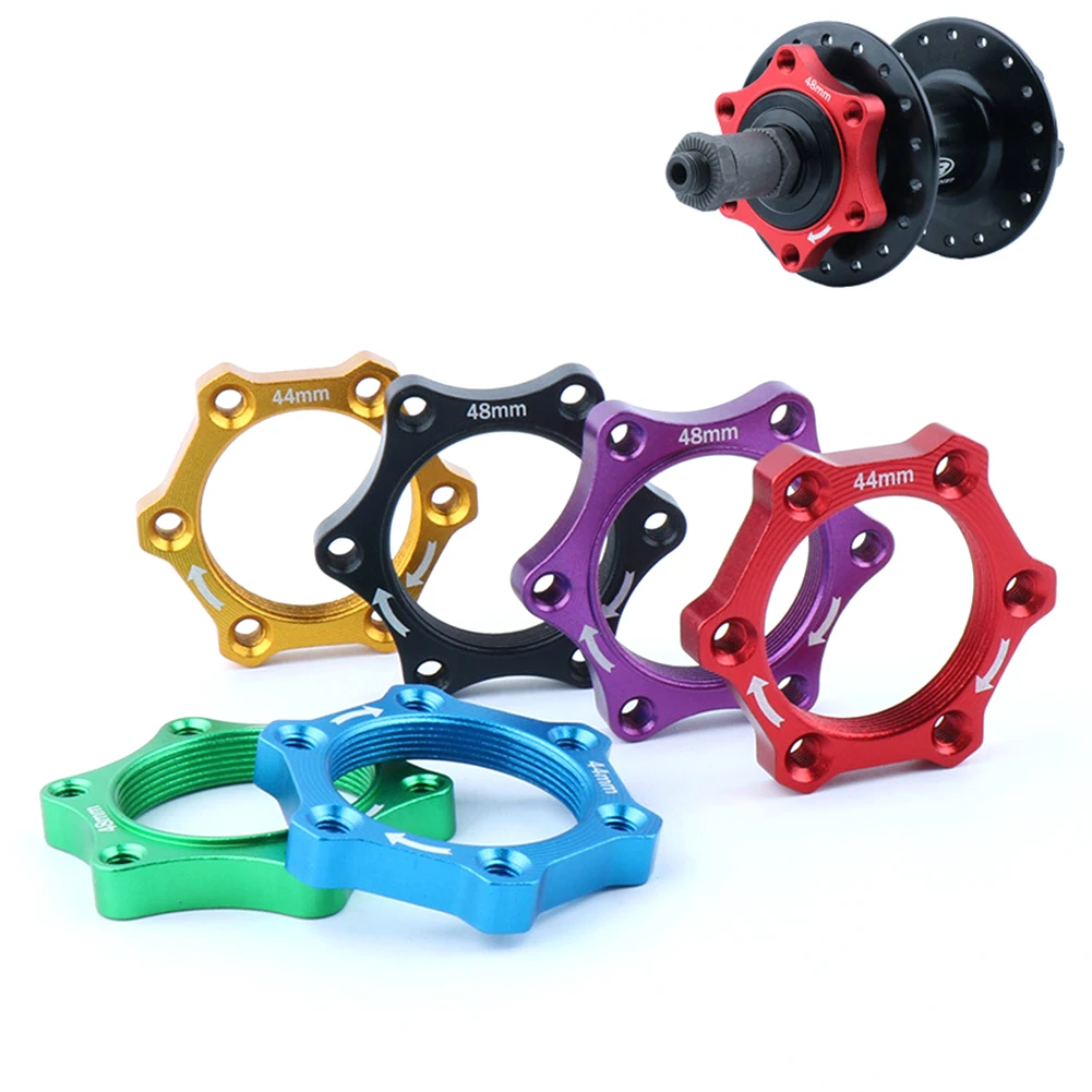 44/48mm Disc Brake Flange Adapter Bicycle 6 Bolts Hole Mountain Bike Lock Nut Fits Screw-On Threaded Hubs Bicycle Parts
44/48mm Disc Brake Flange Adapter Bicycle 6 Bolts Hole Mountain Bike Lock Nut Fits Screw-On Threaded Hubs Bicycle Parts