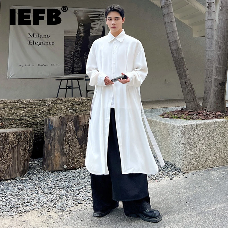 Мужской кардиган IEFB, осенняя новая рубашка средней длины в темном стиле, Повседневная рубашка с длинным рукавом, нишевой дизайн, трендовые ветрозащитные куртки до колена 9cблаготворительного дизайна
Мужской кардиган IEFB, осенняя новая рубашка средней длины в темном стиле, Повседневная рубашка с длинным рукавом, нишевой дизайн, трендовые ветрозащитные куртки до колена 9cблаготворительного дизайна