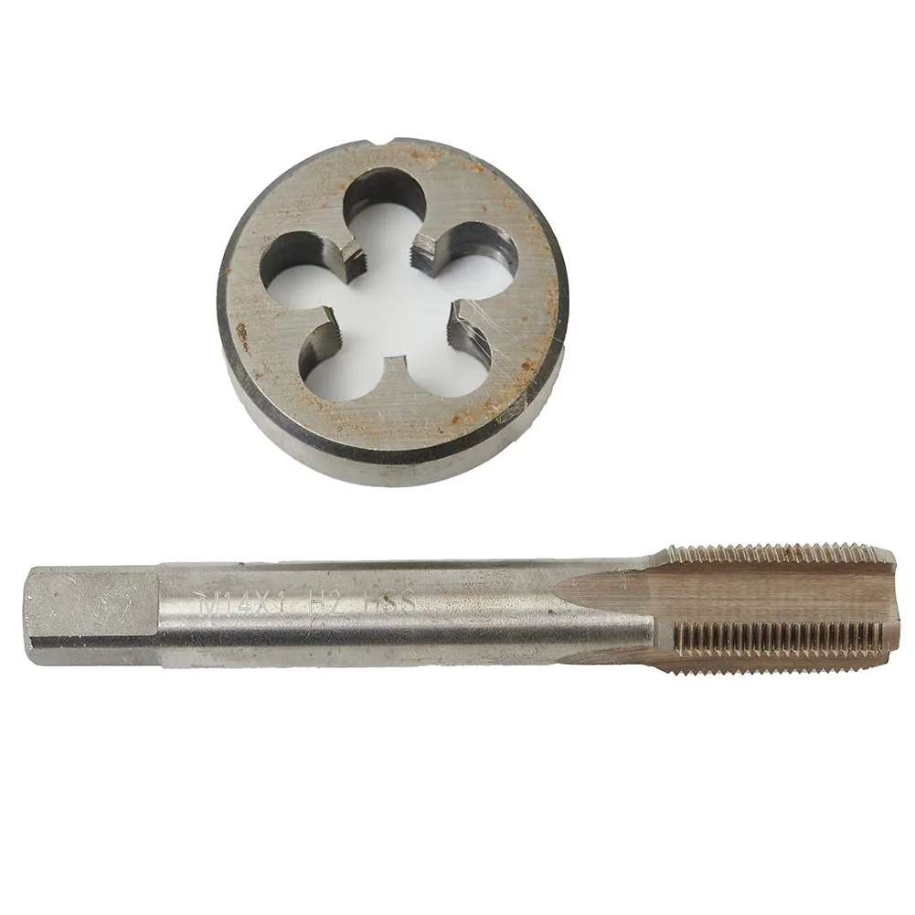 Metric Tap+Die Set Thread Kit CNC Tool Replacement High stainless steel Right hand M14×1.0mm Plug Supplies Useful
Metric Tap+Die Set Thread Kit CNC Tool Replacement High stainless steel Right hand M14×1.0mm Plug Supplies Useful