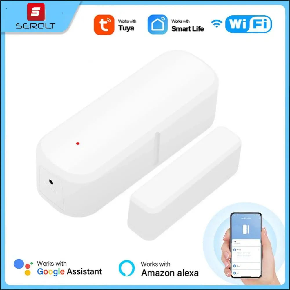 Tuya WiFi Smart Door Sensor Door Open Closed Detectors Smart Home Security Protection Alarm System Smart Life APP Control
Tuya WiFi Smart Door Sensor Door Open Closed Detectors Smart Home Security Protection Alarm System Smart Life APP Control