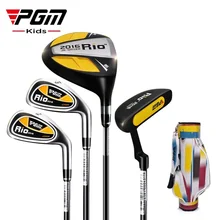 PGM 3-12 Age Boys Girls Kids Golf Club Full Sets Gift Childrens Junior School Practice Learning Carbon Swing golf driver