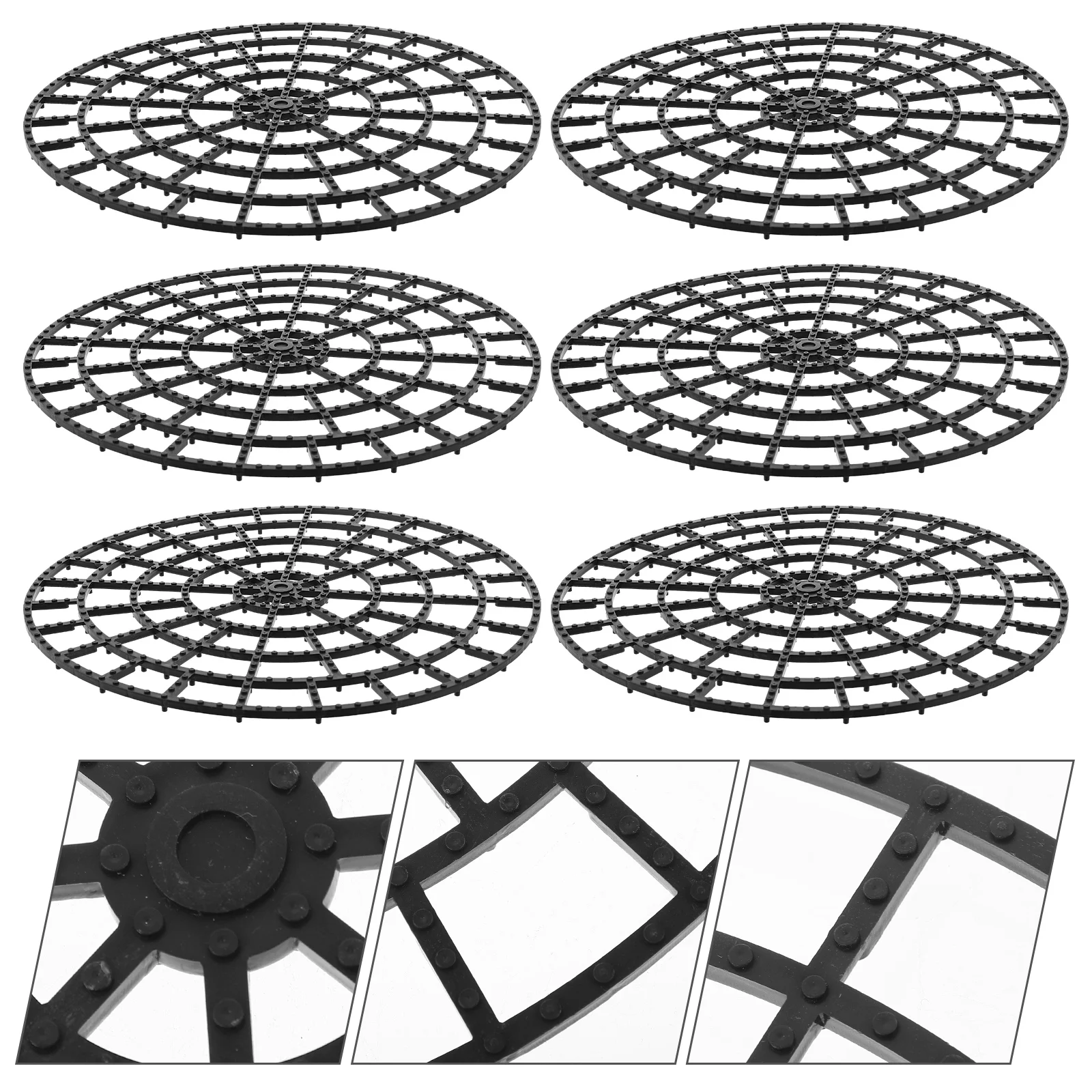6 Pcs DIY Cuttable Flower Pot Base Pad Breathable Water Permeable Ventilation 6pcs (30cm) Plant Planter Feet for Outdoor Pots
6 Pcs DIY Cuttable Flower Pot Base Pad Breathable Water Permeable Ventilation 6pcs (30cm) Plant Planter Feet for Outdoor Pots