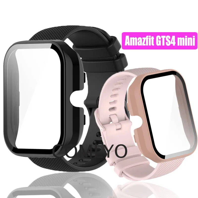 For Amazfit GTS4 GTS 4 Mini Case Tempered Glass Screen Protector Full Cover Bumper + Strap Silicone Bracelet Band
For Amazfit GTS4 GTS 4 Mini Case Tempered Glass Screen Protector Full Cover Bumper + Strap Silicone Bracelet Band