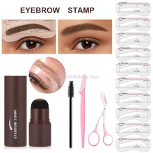 Professional Eyebrow Stamp Shaping Kit With Eyebrow Trimmer Tools Brush Eyebrow Powder Stick Hair Line Contour Cosmetics Make Up
Professional Eyebrow Stamp Shaping Kit With Eyebrow Trimmer Tools Brush Eyebrow Powder Stick Hair Line Contour Cosmetics Make Up