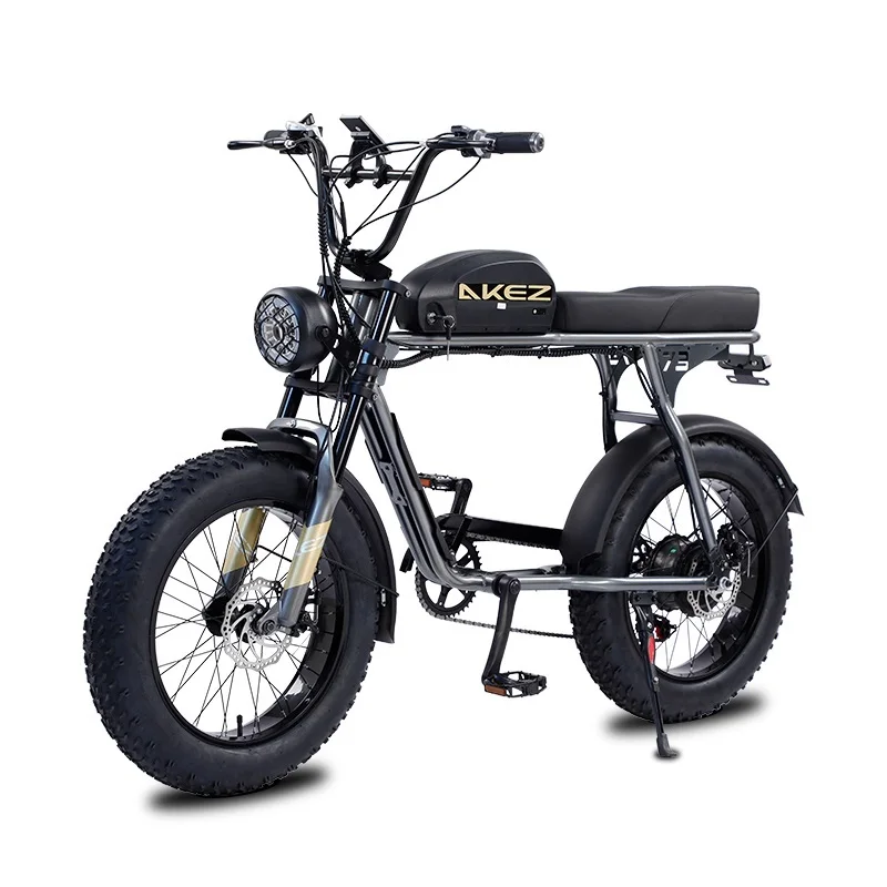 20 Inchs Electric Bicycle 750W 48V With Fat Wheels Mountain Electric Bike For Adults With Double Damping System 13AH/18AH
20 Inchs Electric Bicycle 750W 48V With Fat Wheels Mountain Electric Bike For Adults With Double Damping System 13AH/18AH