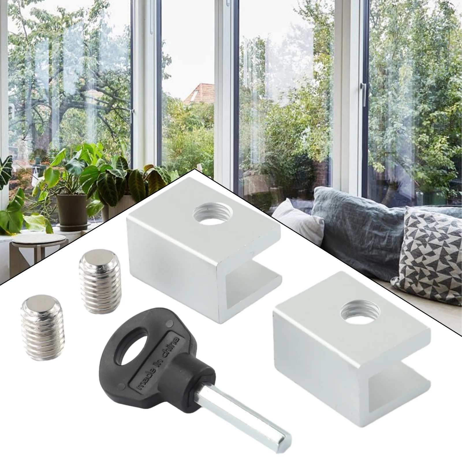 2pcs Window Locks Locator Adjustable Sliding Lock Stopper Clips Security Safety Locks For Kids Pets Home Fixed Limit Device
2pcs Window Locks Locator Adjustable Sliding Lock Stopper Clips Security Safety Locks For Kids Pets Home Fixed Limit Device