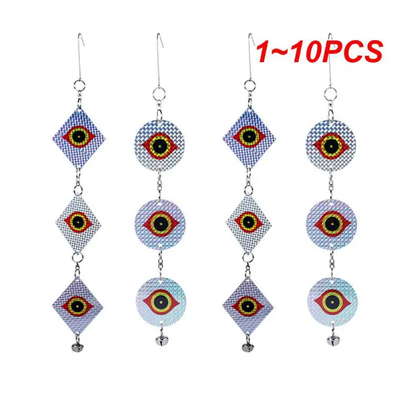 1~10PCS Laser Bird Repellent Tablets Film Owl Eye Round Reflector Horror Eye With Bell Anti-Bird Hanging Film Garden Bird
1~10PCS Laser Bird Repellent Tablets Film Owl Eye Round Reflector Horror Eye With Bell Anti-Bird Hanging Film Garden Bird