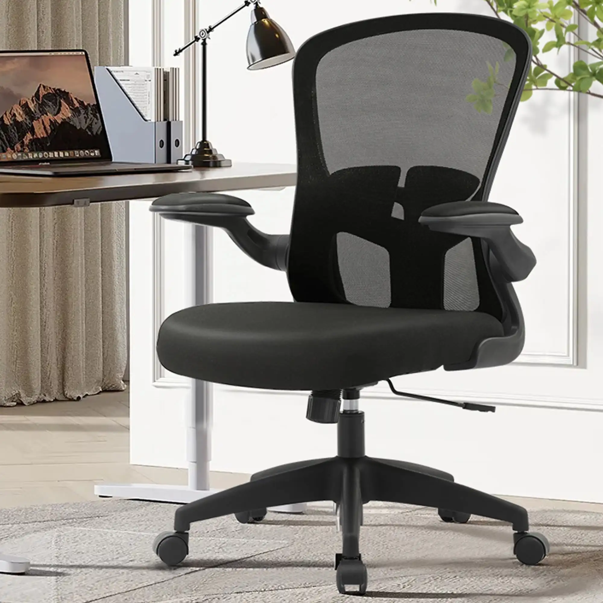Coolhut Ergonomic Office Chair, Comfort Home Office Task Chair, Lumbar Support Computer Chair with S and Adjustable Height Black
Coolhut Ergonomic Office Chair, Comfort Home Office Task Chair, Lumbar Support Computer Chair with S and Adjustable Height Black
