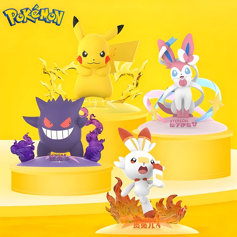 Genuine Pokemon Model Kit Anime Periphery Characters Figure Starry Dream Pikachu Bulbasaur Series Car Interior Cute Toys Gifts
Genuine Pokemon Model Kit Anime Periphery Characters Figure Starry Dream Pikachu Bulbasaur Series Car Interior Cute Toys Gifts