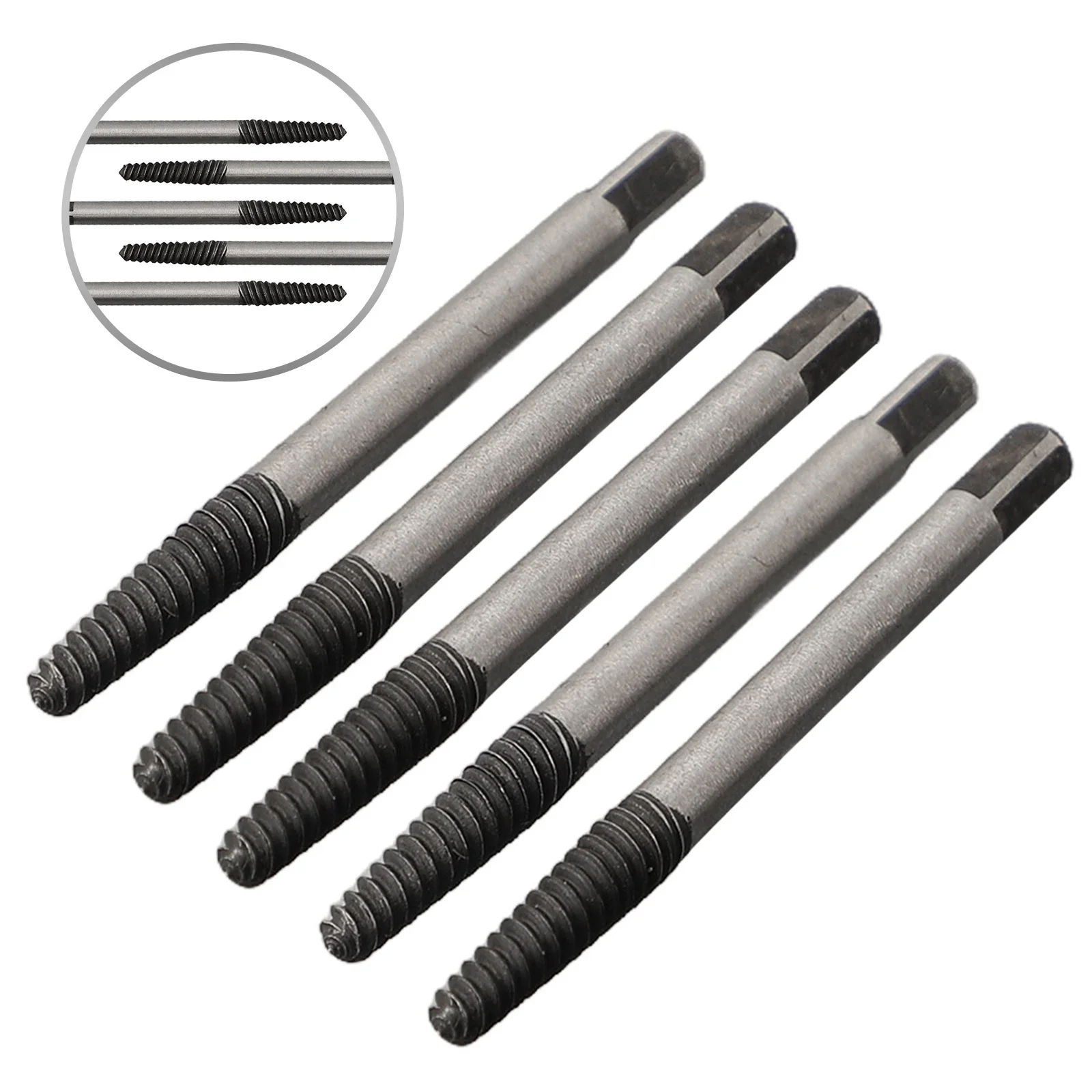 5pcs/set Screw Extractor Center Drill Bit Guide For Broken Damaged Bolts Screws Remover Speed Out Screw Easy Out Remover Tools
5pcs/set Screw Extractor Center Drill Bit Guide For Broken Damaged Bolts Screws Remover Speed Out Screw Easy Out Remover Tools