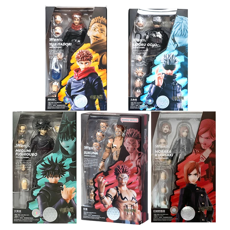 Jujutsu Kaisen Action Figure Toys Anime Kugisaki Nobara Itadori Yuji Satoru Gojo Fushiguro Megumi Figurine GK Statue PVC Model
Jujutsu Kaisen Action Figure Toys Anime Kugisaki Nobara Itadori Yuji Satoru Gojo Fushiguro Megumi Figurine GK Statue PVC Model