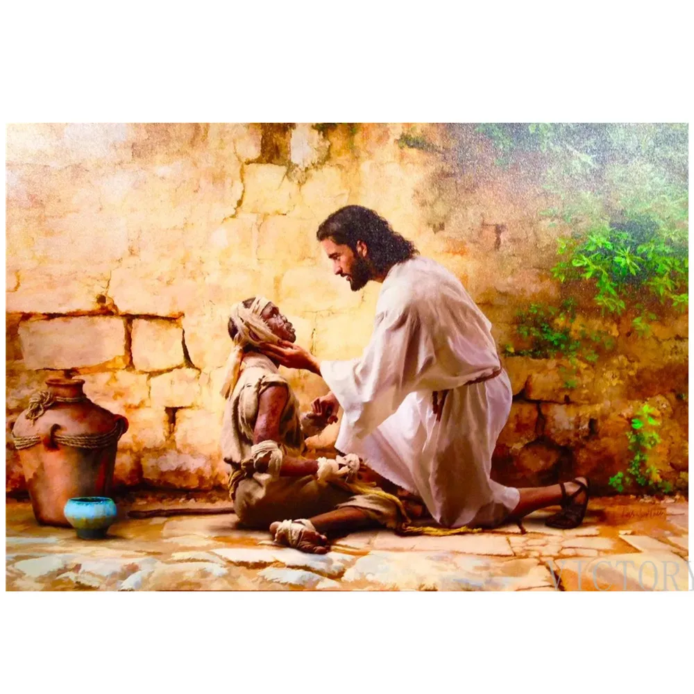 Jesus Christ Portrait 5D Diamond Painting Diy Cross Stitch Kit Full Round Drill Diamond Embroidery Mosaic Kindness Picture Decor
Jesus Christ Portrait 5D Diamond Painting Diy Cross Stitch Kit Full Round Drill Diamond Embroidery Mosaic Kindness Picture Decor