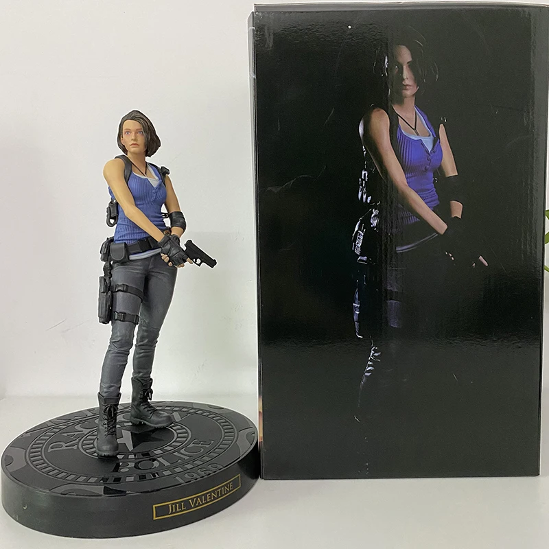 Figura de juego Biohazard Biohazard Ada Wong figura Jill Valentine Leon Kennedy colección de figuras de Anime modelo de PVC regalos de cumpleaños Figura de juego Biohazard Biohazard Ada Wong figura Jill Valentine Leon Kennedy colección de figuras de Anime modelo de PVC regalos de cumpleaños