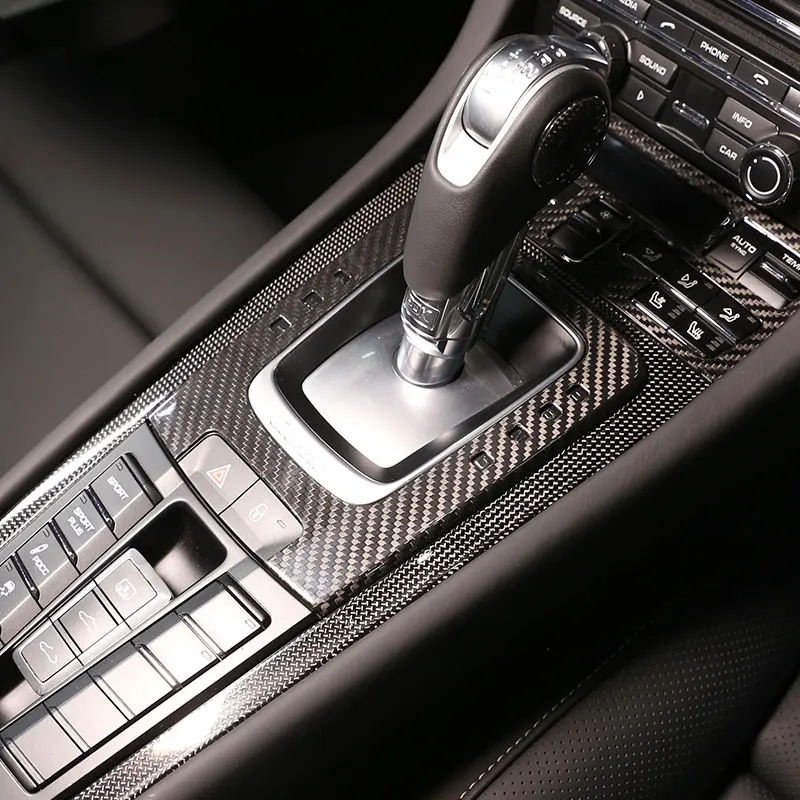 Для Porsche 718 911 2012-2021 реальное углеродное волокно фотопанель Обложка отделка Наклейка Автомобильные аксессуары интерьер
Для Porsche 718 911 2012-2021 реальное углеродное волокно фотопанель Обложка отделка Наклейка Автомобильные аксессуары интерьер