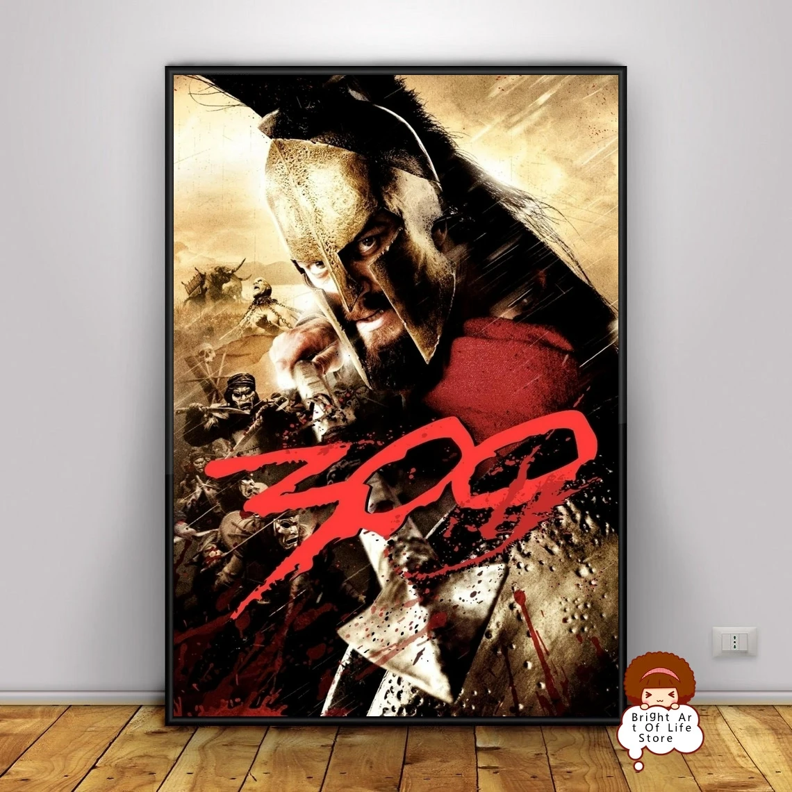 300 (2007) Movie Poster Classic Art Photo Canvas Print Home Decor Wall Art (Unframed)
300 (2007) Movie Poster Classic Art Photo Canvas Print Home Decor Wall Art (Unframed)