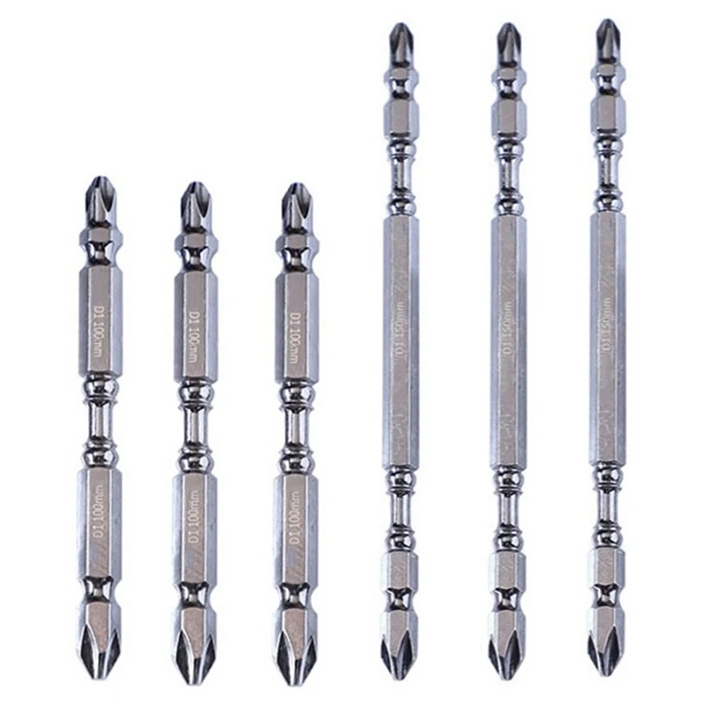 6pcs Cross Screwdriver Bit Set Magnetic Screwdriver Double Heads PH2 Hardness Strong Screw Driver Bit Hand Tool 100mm 150mm
6pcs Cross Screwdriver Bit Set Magnetic Screwdriver Double Heads PH2 Hardness Strong Screw Driver Bit Hand Tool 100mm 150mm