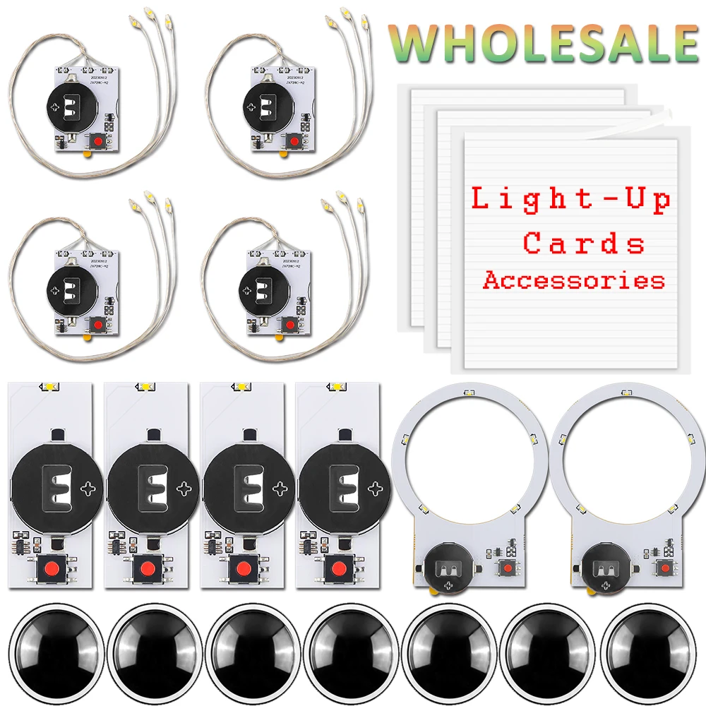 Wholesale Self-adhesive Halo Light with Warm White LEDs Easy Lights for Light-up Shaker Cards Making DIY Tool New 2023
Wholesale Self-adhesive Halo Light with Warm White LEDs Easy Lights for Light-up Shaker Cards Making DIY Tool New 2023