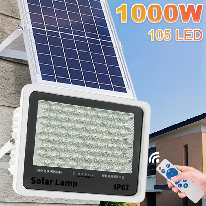 1000W solar reflector spotlights 12000mah solar wall lamp waterproof garden solar light Exterior Split Street Lamp 2023
1000W solar reflector spotlights 12000mah solar wall lamp waterproof garden solar light Exterior Split Street Lamp 2023
