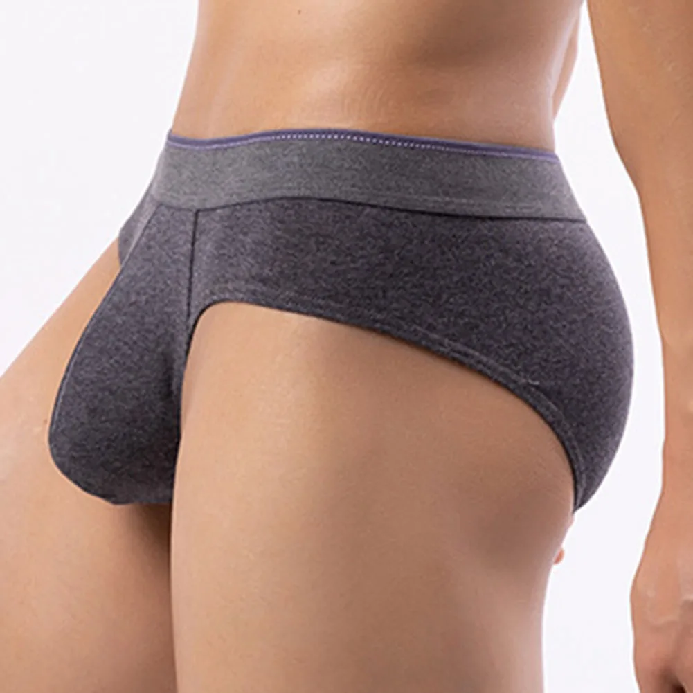 Sexy Men Cotton Briefs Low Waist Hip Lift Lingerie Big Pouch U Convex Thong Solid Soft Underwear Elasyicity Comfort Underpants
Sexy Men Cotton Briefs Low Waist Hip Lift Lingerie Big Pouch U Convex Thong Solid Soft Underwear Elasyicity Comfort Underpants