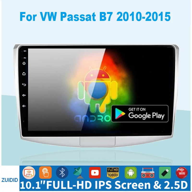 Car Radio Multimedia Player For VW Volkswagen Passat B7 B6 CC 2Din Android 10.0 Carplay Autoradio GPS Navigation DVR Camera
Car Radio Multimedia Player For VW Volkswagen Passat B7 B6 CC 2Din Android 10.0 Carplay Autoradio GPS Navigation DVR Camera