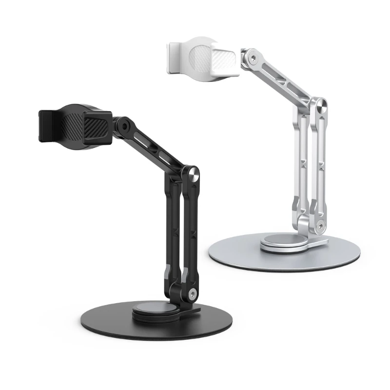 Adjustable Phone Stand Mobile Phone Clip Foldable AluminumAlloy Phone Mount 360° Rotatable Clip for Travel Desk Use P9JD
Adjustable Phone Stand Mobile Phone Clip Foldable AluminumAlloy Phone Mount 360° Rotatable Clip for Travel Desk Use P9JD