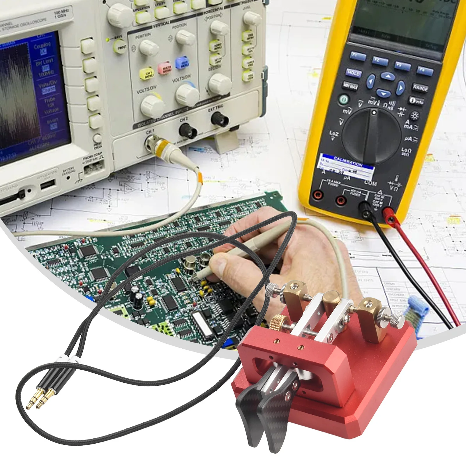 Автоматический двухлопастной телескопический ключ Morse Keyer CW Key для любителей радиолюбителей любительского радиоприемника из нержавеющей стали
Автоматический двухлопастной телескопический ключ Morse Keyer CW Key для любителей радиолюбителей любительского радиоприемника из нержавеющей стали