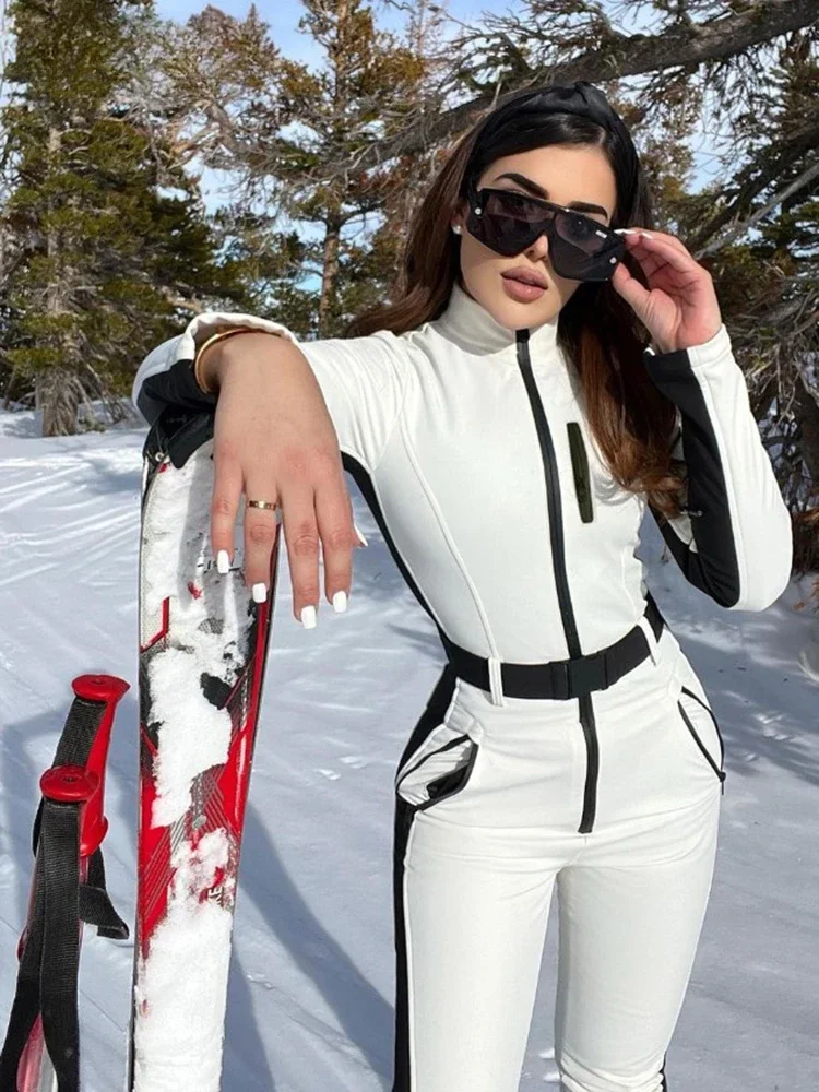 Havana Winter Ski Jumpsuits For Women 2024 Long Sleeve Waterproof Skiing Bodysuits Ladies Fashion Skateboard Jumpsuit Overall
Havana Winter Ski Jumpsuits For Women 2024 Long Sleeve Waterproof Skiing Bodysuits Ladies Fashion Skateboard Jumpsuit Overall