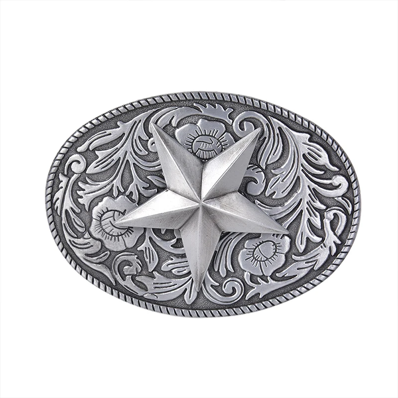 1PC Western Cowboy Belt Buckle Metal Pentagram Oval Bronze Fashion Mens Buckles Jeans Belt Accessories
1PC Western Cowboy Belt Buckle Metal Pentagram Oval Bronze Fashion Mens Buckles Jeans Belt Accessories