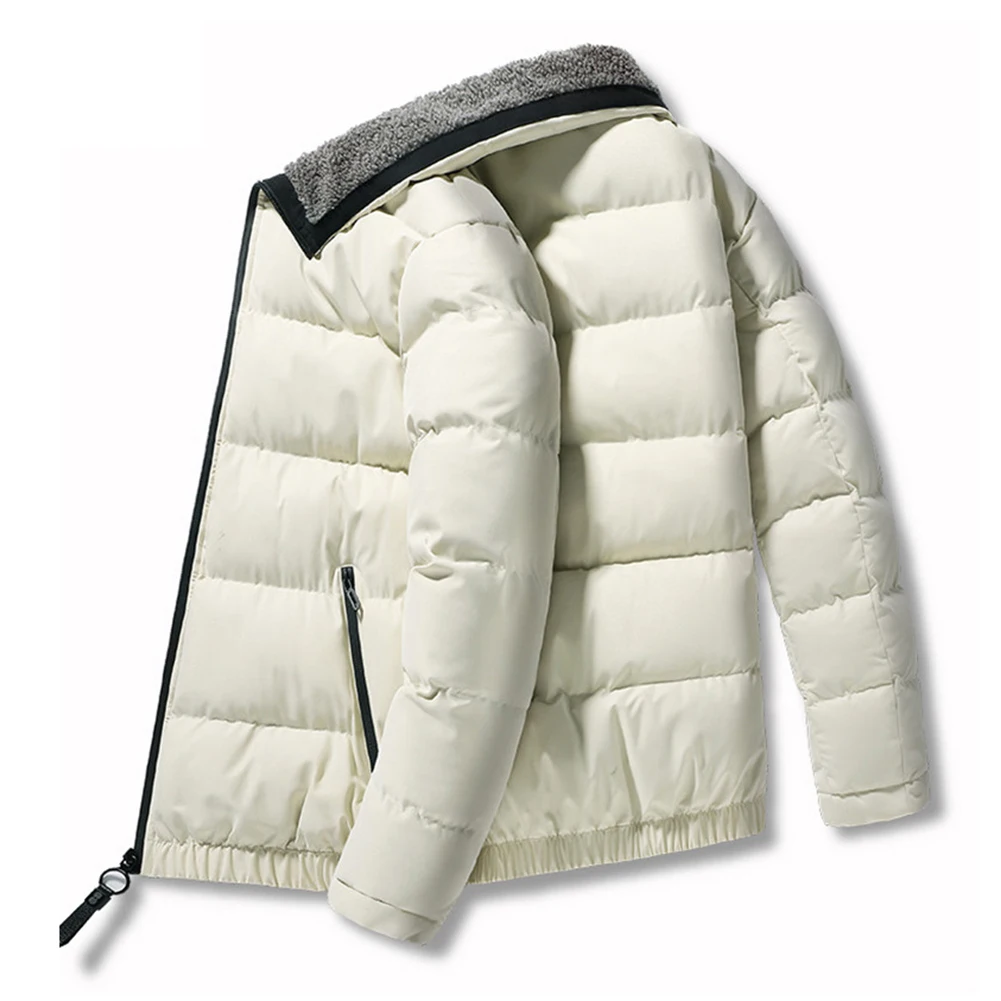 Mens Winter Warm Quilted Parka Down Jacket Bubble Puffer Coats Thickened Coats Medium to 4XL Sizes Beige/Black/Red/Blue
Mens Winter Warm Quilted Parka Down Jacket Bubble Puffer Coats Thickened Coats Medium to 4XL Sizes Beige/Black/Red/Blue