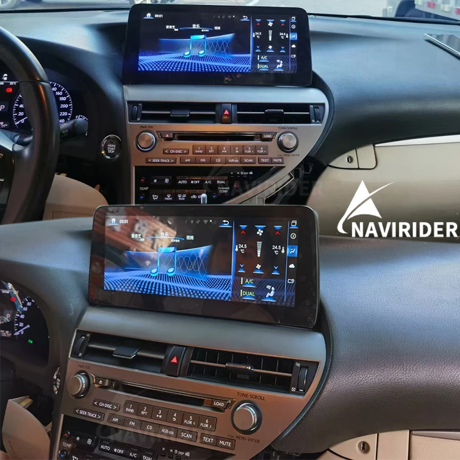 Android 14 Screen For Lexus RX RX270 RX350 RX450H 2009-2015 Car Radio Multimedia Video Player CarPlay Autoradio GPS Navigation
Android 14 Screen For Lexus RX RX270 RX350 RX450H 2009-2015 Car Radio Multimedia Video Player CarPlay Autoradio GPS Navigation