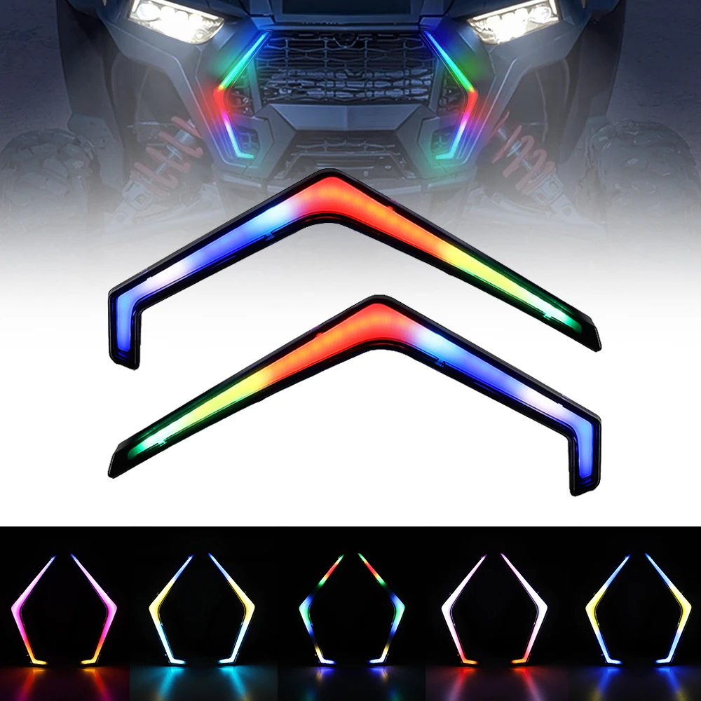 Turn Signal Lights Flowing Lampt IP67 Front LED Kits 2019 2022 2023 For Polaris RZR XP1000 Turbo APP Remote Control Accent Light
Turn Signal Lights Flowing Lampt IP67 Front LED Kits 2019 2022 2023 For Polaris RZR XP1000 Turbo APP Remote Control Accent Light
