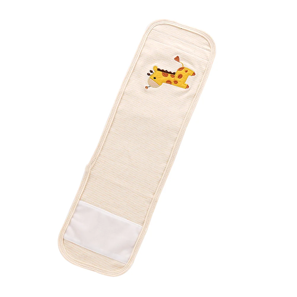 

Хлопковый детский пупок для окружности живота Регулируемый дышащий пупок уход за пупком для младенцев (Жираф)