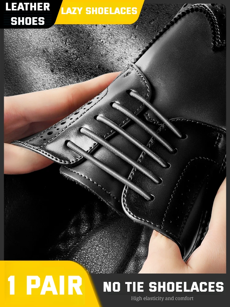 12pcs/set Leather Silicone Shoelaces Rubber Band For Shoes Elastic Laces Sneakers Strap No Tie Shoelaces Suitable Unisex laces
12pcs/set Leather Silicone Shoelaces Rubber Band For Shoes Elastic Laces Sneakers Strap No Tie Shoelaces Suitable Unisex laces