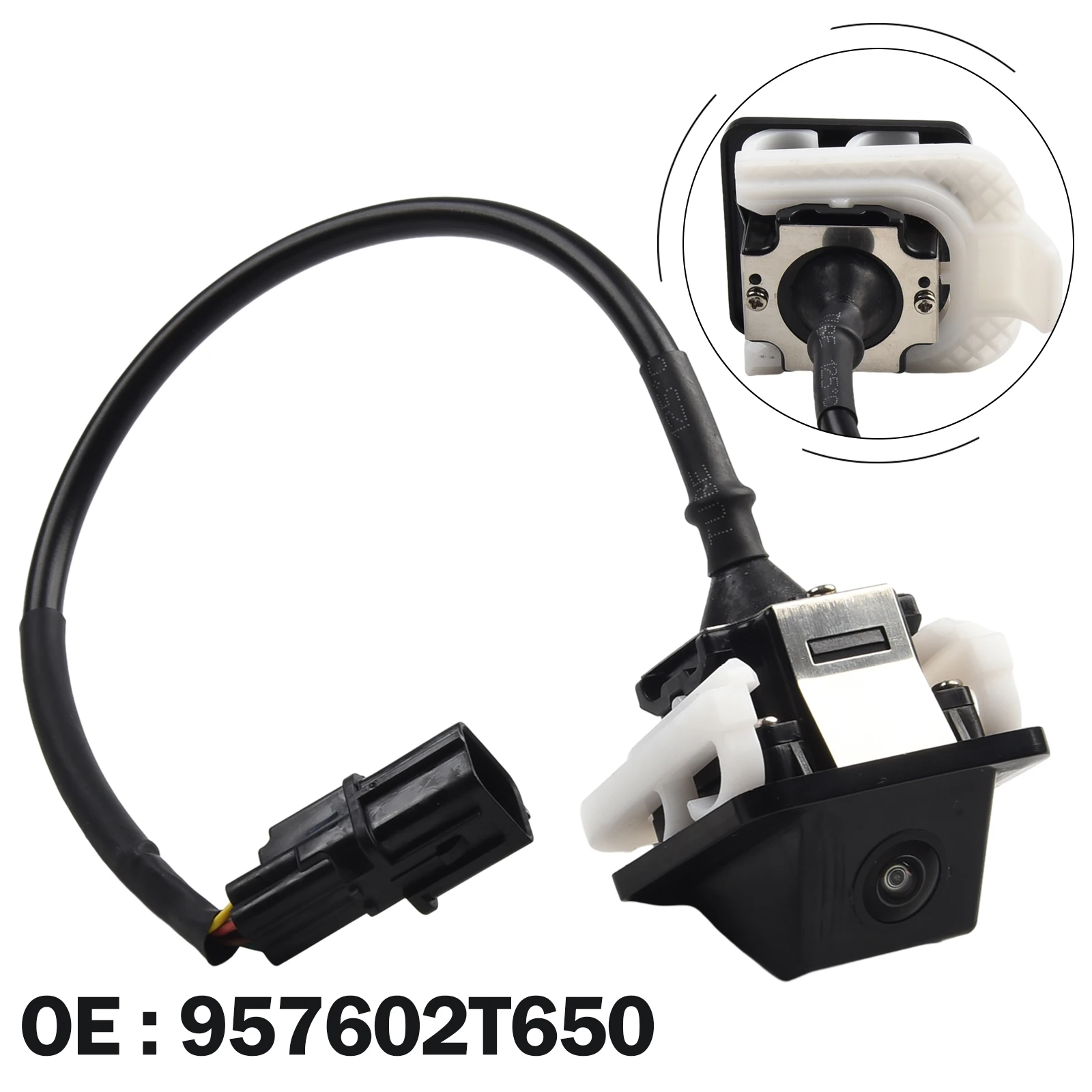 Practical ABS+electronic Components 1pc Black Brand New Durable High Quality Hote Sale Professional 957602T650
Practical ABS+electronic Components 1pc Black Brand New Durable High Quality Hote Sale Professional 957602T650