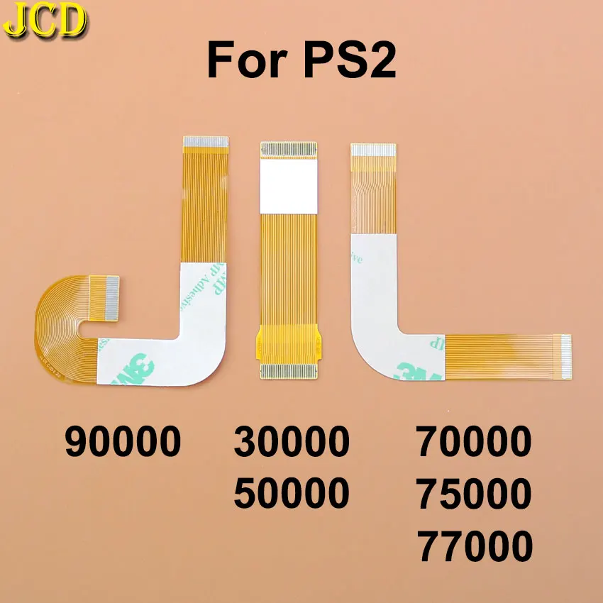 

JCD Ribbon Cable Laser Lens For PS2 Slim Console Flex Connection SCPH 30000 50000 70000 75000 77000 90000 Accessories Replacemen